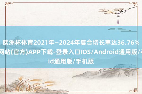 欧洲杯体育2021年—2024年复合增长率达36.76%-世博网站(官方)APP下载-登录入口IOS/Android通用版/手机版